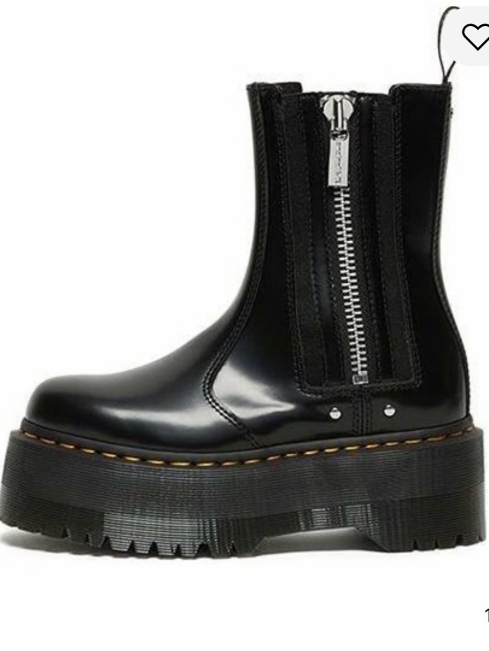Dr marten 2976 max platform chelsea boots
